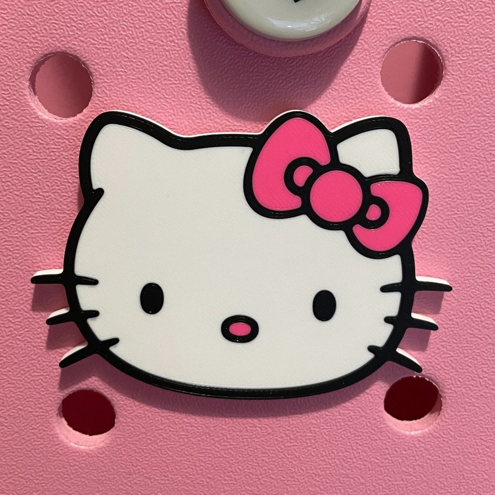 Screw Back Style Set of 3 Hello Kitty Bogg Charms-Hello Kitty Bogg Charms - Picture 4 of 4